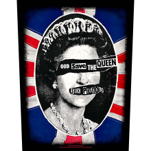 Sex Pistols God Save The Queen Patch