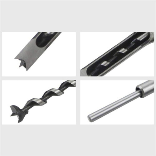 Square Hole Drill Cast Professional Precise Woodworking Tool Drill Bit for Hand Electric Drill 2