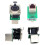 10PCS Ethercon Rj45 Chassis Socket, NE8FDP Ethercon Pass Through Connector, D Series Cat5 RJ45 Panel-Mount Socket 4
