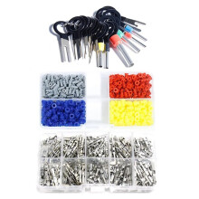 690pcs Connector Pins Crimped Terminal Automotive Car Kit Electrical 1-3.5mm Motorcycle Atv Wire Male Female Crimp Set