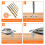 10-Piece Screw Extractor Set, for Removing Stripped Screws and Broken Bolts Drill Bit Extractor Set 2