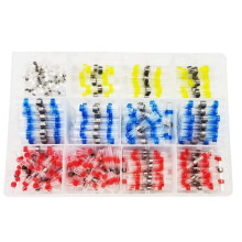250pcs Heat Shrink Connectors, Waterproof Insulated Electrical Crimp Wire Connectors, Splice Terminal