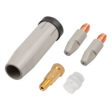 5pcs 24KD Coating Protection Nozzle 1.2mm MIG Torch Gas Nozzle Tip Holder of 24KD MIG Welding Torch