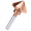 3 Flutes Countersink Drill Bit 50mm HSS Metal Hole Drilling Tool 90 Degree HSS Chamfering Tool 4