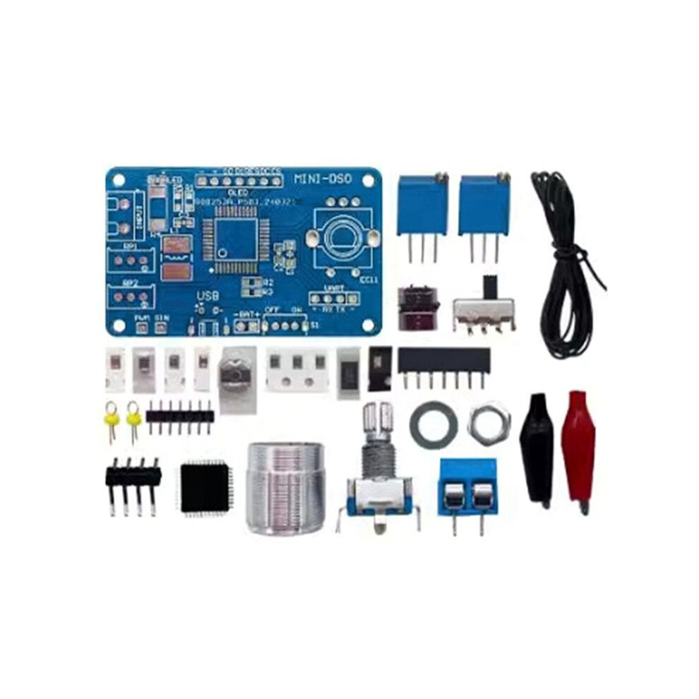 Diy Digital Oscilloscope Kit Stc8k8a Microcontroller Electronic Soldering Practice Loose Parts 4714158492537