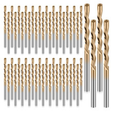 50-Teiliger Trockenbaubohrer, 1/8 Zoll Spiralsägen-Schneidbits, M2-Schneidbits Aus Schnellarbeitsstahl für Trockenbau