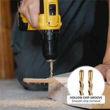 50Pcs Drywall Bit, 1/8 Inch Spiral Saw Tip Cutting Bits, M2 High Speed Steel Drywall Cutting Bits