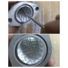 Zestaw 4 Sztuk Długich Frezów z Węglika Wolframu, 6 mm, Długi Trzonek, 155 mm, Odcinany Port, Kolektor Dolotowy i Wydechowy
