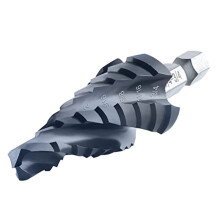 Wiertło Stopniowe M35 3/16-7/8 Cala 4 Spiralne Rowki Wiertło Stopniowe do Obróbki Drewna, Metal, Powłoka TIALN Odporna na Zużycie