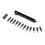 12 Bits Set with Hex Bit Accessory Kit Screwdriver Set Phillips Flathead Fit Most Common Fastener Heads and Hand Tools 1