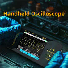 Handheld Oscilloscope 3.2Inch TFT Display 10MHz Bandwidth Automotive Oscilloscope 48MSa/S Sampling Rate Trigger Function