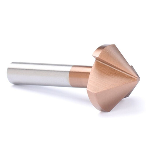 3 Flutes Countersink Drill Bit 50mm HSS Metal Hole Drilling Tool 90 Degree HSS Chamfering Tool 2