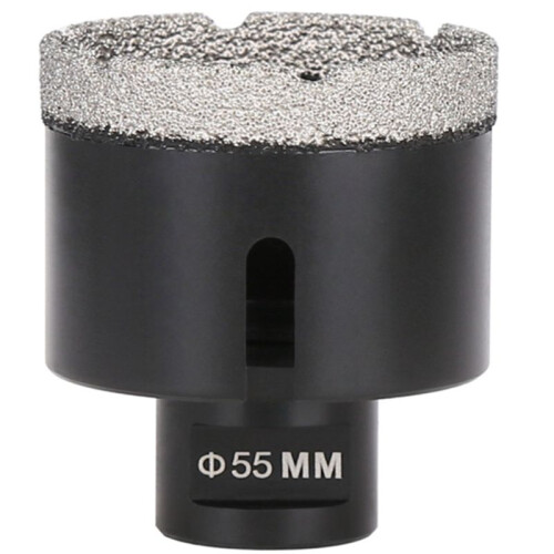 55mm Diamond Drill Bit Marble Granite M14 Cutting Machine Drill Tile Stone Drill Bit Tool 1Pc Thread Brazing Hole Opener