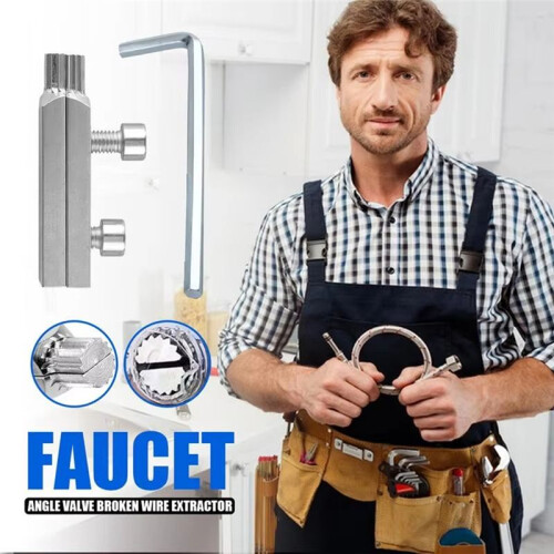 Broken Pipe Extractor Tool Broken Screw Extractor Set Multifunctional Damaged Screw Bolt Remover Set Faucet Installation