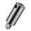 Hollow Drill Conversion Handle 100mm Drill Chuck Connection Conversion Extension Rod Extension Rod Top Hole 6.5mm 1