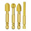 Grinding  Hexagonal Handle Carbide Rotary File Cast Iron Stone Hand Drill for Glass Stone Rotary Tool 1