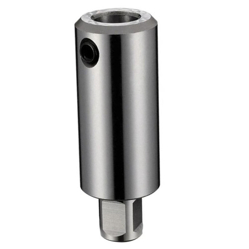 Hollow Drill Conversion Handle 100mm Drill Chuck Connection Conversion Extension Rod Extension Rod Top Hole 6.5mm 2