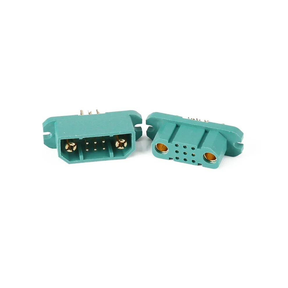 Vtol Mpx Connector 9+2 With Power Male Female Portable Dual Power Fixed Wing Quick Release Plug For Rc Uav Aircraft 4713257750029