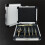 5pcs Step Drill Bits for Metal, Wood, Plastic, 50 Sizes Tri-Flat Shank HSS Titanium Step Drill Bit Set with Center Punch 6