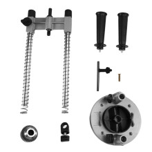 Portable Drill Guide Attachment, Drill Press Adapter for Hand Drills, Universal Bench Clamp Holder, Repair Tool Stand