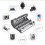 128 in 1 Precision Screwdriver Set Magnetic Screw Nuts Bits Multi Functional Household Repair Tools Kit for Laptop Pc 6