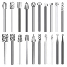 Engraving Drill Bit Wood Engraving Router with 1/8 Inch (3mm) Shank,Rotary Tool Accessories for DIY Woodworking