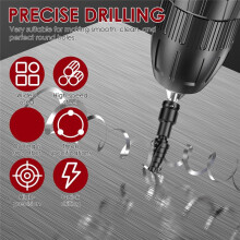 3Pcs Step Drill Bit Set, High Speed Steel Spiral Grooved Step Drill Bit, 4-32mm Cone Cutting Spiral Flute Step Drill Bit