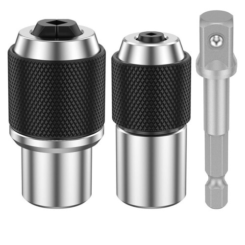 Tap Socket Set, Tap Holder Tool 3/8 Inch Stable Tap Holders Sockets Compatible Tap Extractor Tool for Screw Extractors