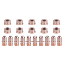 20PCS A141 Plasma Electrode PR0101 Nozzle Tip PD0101 1.7mm CNC Welding Machine Plasma Cutting Cutter Consumables Part