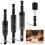 Self Centering Drill Bits Set,3/32in, 7/64in, 1/8in Self-Centering Hinge Drill Bit for 1/4 in Centering Hinge Drill Bit 1