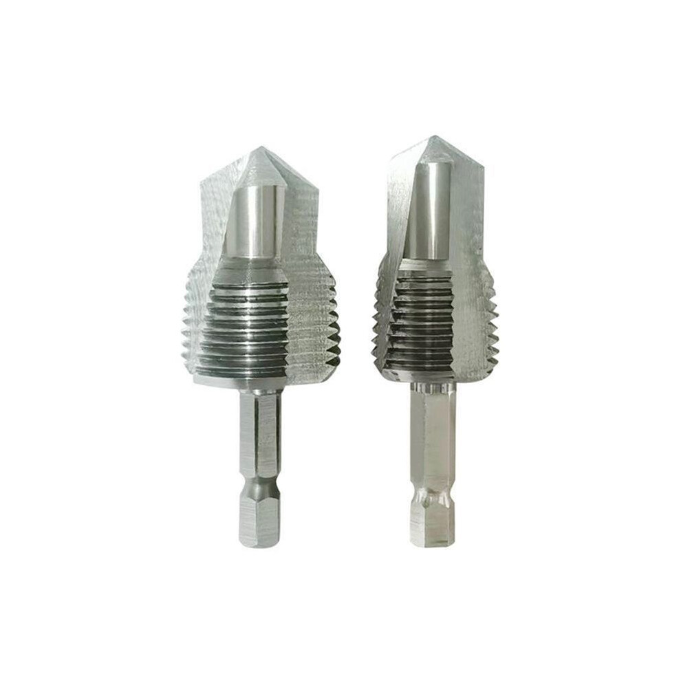 Ppr Lifting Drill Bit 3-In-1 Threeblade Thread Drill Bit Tapping-Drilling-Expansion Water Tube Expansion Hole Opener Bit 6033805455748
