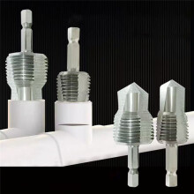 PPR-Hefboor 3-in-1 Driebladige Draadboor Tappen-Boren-Expansie Waterbuis Expansiegatopenerbit