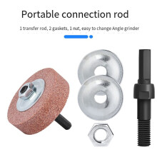 Electric Drill Holder Sander Base with Grinding Wheel Metal Polishing Sharpening Converter Electric Drill Cutting Holder