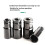 20PCS 1/2Inch Drive Socket Set Metric Deep Socket Set 6 Point Hex Design Impact Socket Set with Portable Storage Case 3