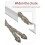 10pcs Four-Edged Eccentric Drill Bit Hexagonal Sawtooth Drill Bit Set Alloy High Hardness Drilling Tool 4