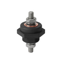 3/8 Inch Stud Accuvoedingsaansluiting 300A 48V Postconnectoren Messing Vervangende Aansluitklemmenset voor Auto Camping RV Truck B