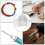 20 Pcs Diamond Drill Bits Set, Diamond Drill Bits for Stone, Twist Tip Drill Bit Heavy Drill Bit Set for Glass Jewelry 2