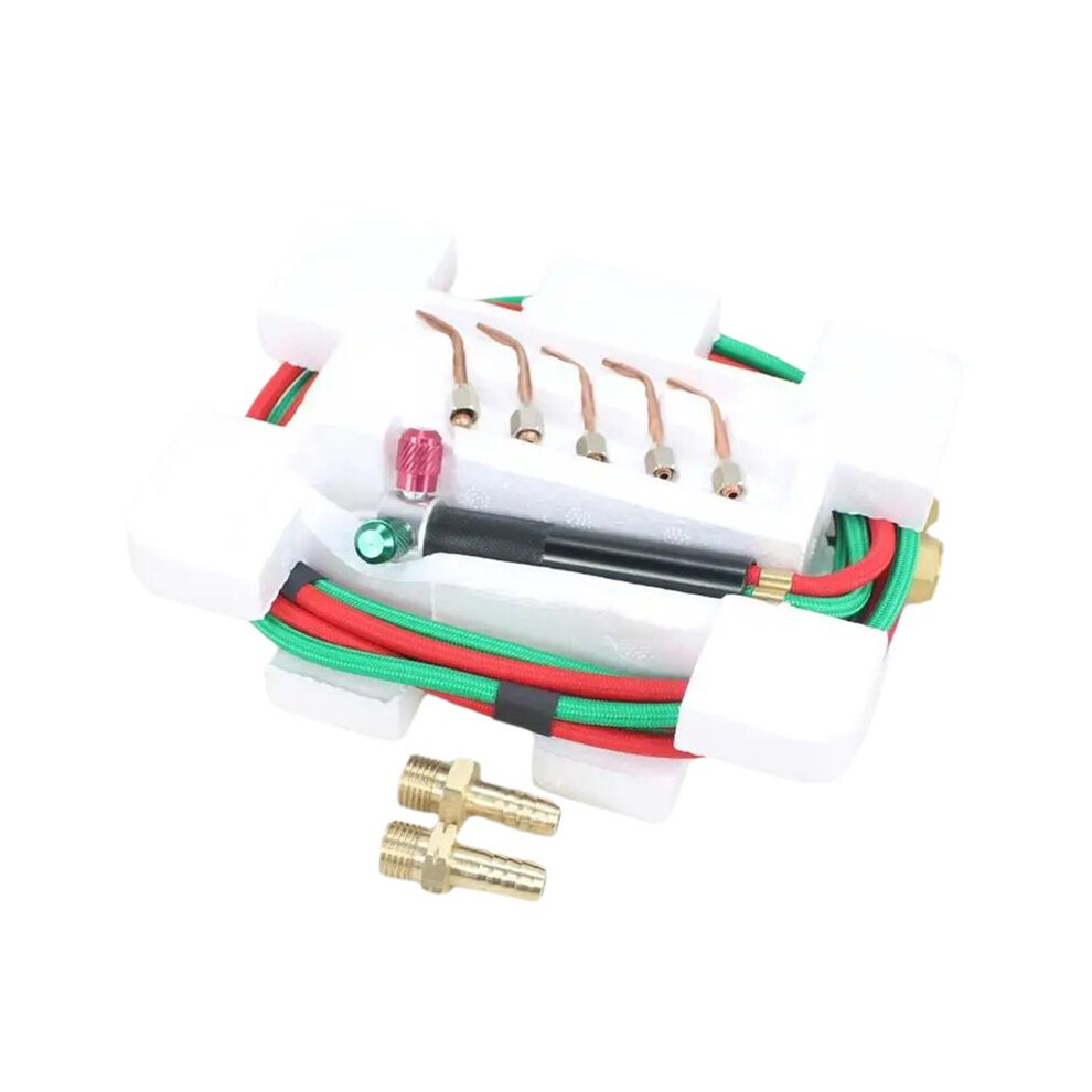 Upgrade Soldering Cutting Torch Welding Torch Little Gas Torch Jewelry Tools 5 Tips Connetor With Oxygen Gas 6033970358608