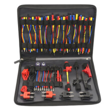 Juego Completo de 70 Cables de Prueba para Multímetro, Conectores Electrónicos Automotrices Esenciales, Herramientas Manuales de Prueba.