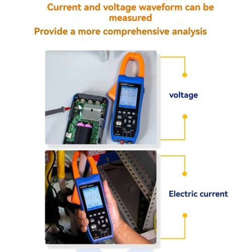 Owon CMS101 1000A AC/ Current Clamp Ammeter Digital Oscilloscope with  Recorder Multifunction Tester