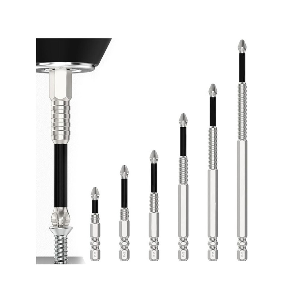 High-Magnetic Screwdriver Drill Bit, Strong Magnetic Durability Screwdriver Drill Bit Set, Electric Screwdriver Set 6031515061525