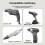 10PCS Magnetic Hex  Hex Wrench Drill Bits Set 1/4inch Hex Shank 2 Alloy Steel Hex  Bits Tools 5