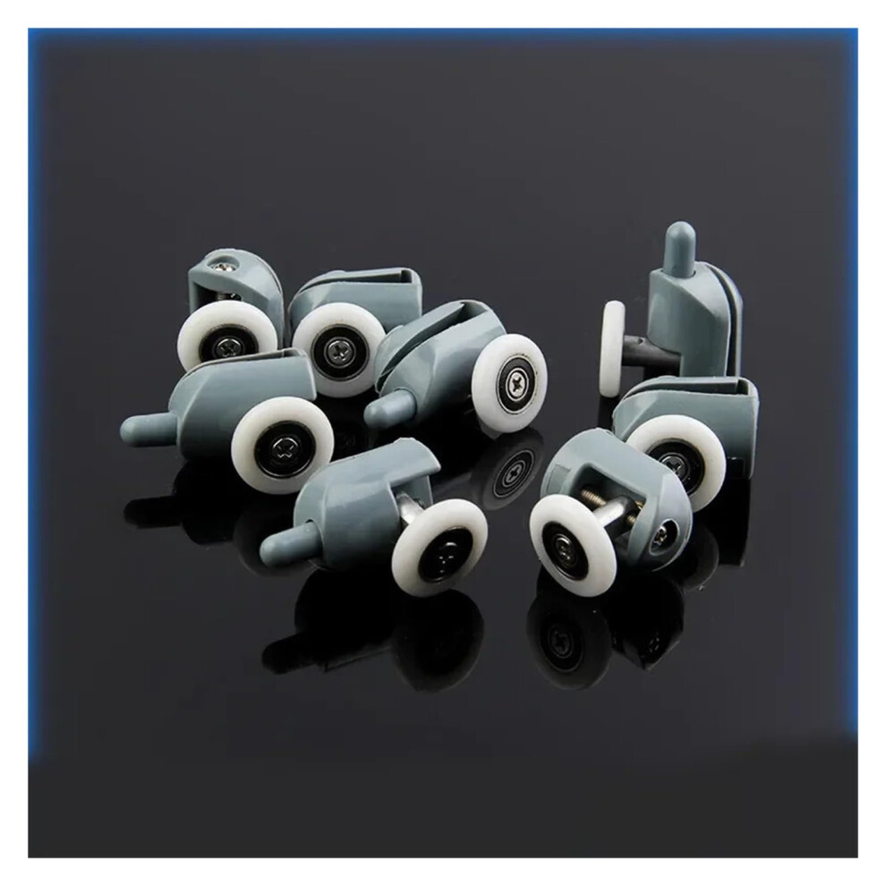 Shower Door Rollers 8Pcs 23Mm Set Smooth Sliding Low Noise Easy Replacement Kit For Frameless Doors 9351714477420
