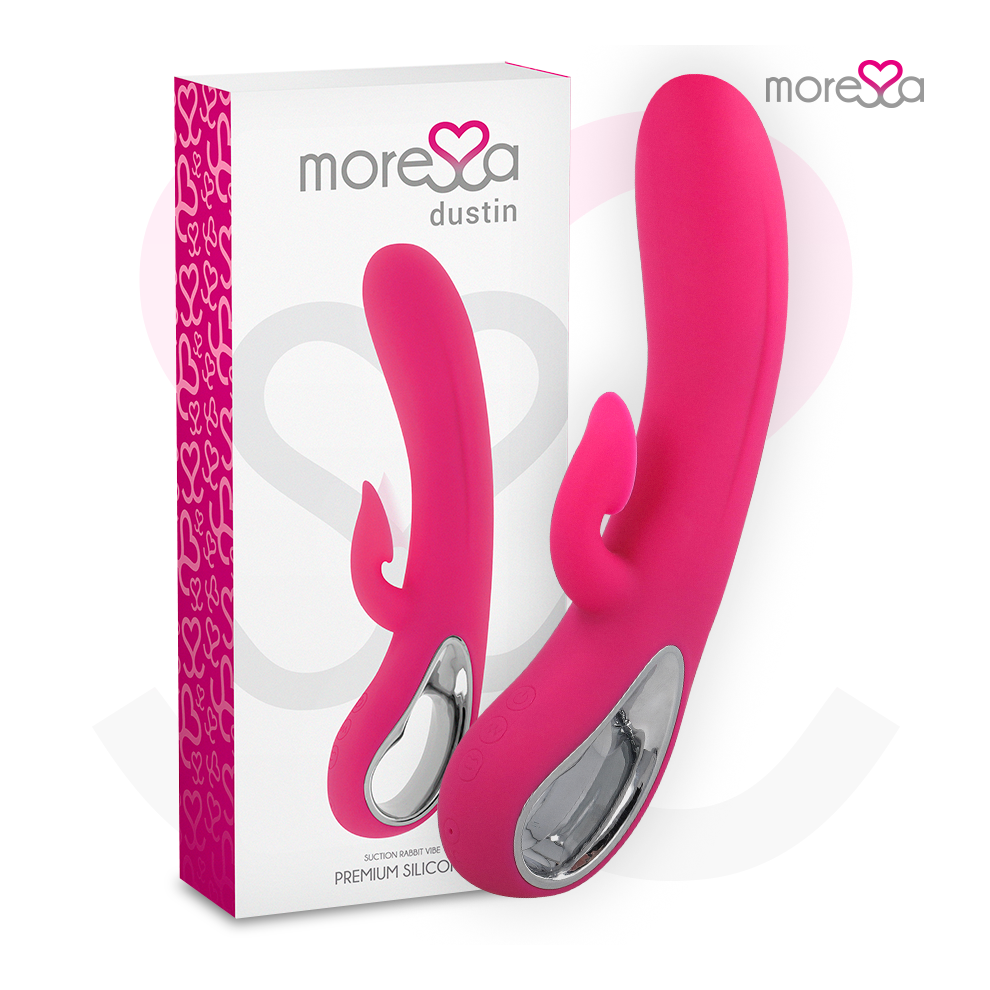 Moressa - Dustin Clitoral Suction And Powerful Vibration Premium Silicone Rechargeable