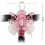 BAILE - HARNESS WITH MULTIVESPEED VIBRATING BUTTERFLY 5
