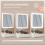 Homcom HOMCOM Makeup Mirror, Light Up Mirror with Touch Screen, 2 Lighting Modes 5