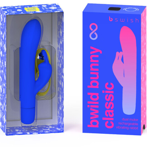 B Swish Bunny Vibrator bwild Classic Bunny Blå