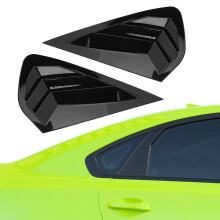 1 par para Forte K3 2019-22 louver trasero negro brillante