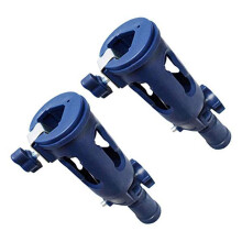 2X Support D'Outil D'Adaptateur D'Angle de Fixation de Poteau pour Poteau D'Extension Fileté Attacher Au Rouleau