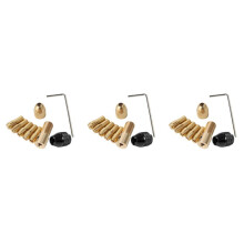 27 Pieces 0.5-3mm Drill Chuck Collets Set with 3.17mm Chuck Clamp for Drill Folder Copper Cap Axis Drill Collet Tool Kit